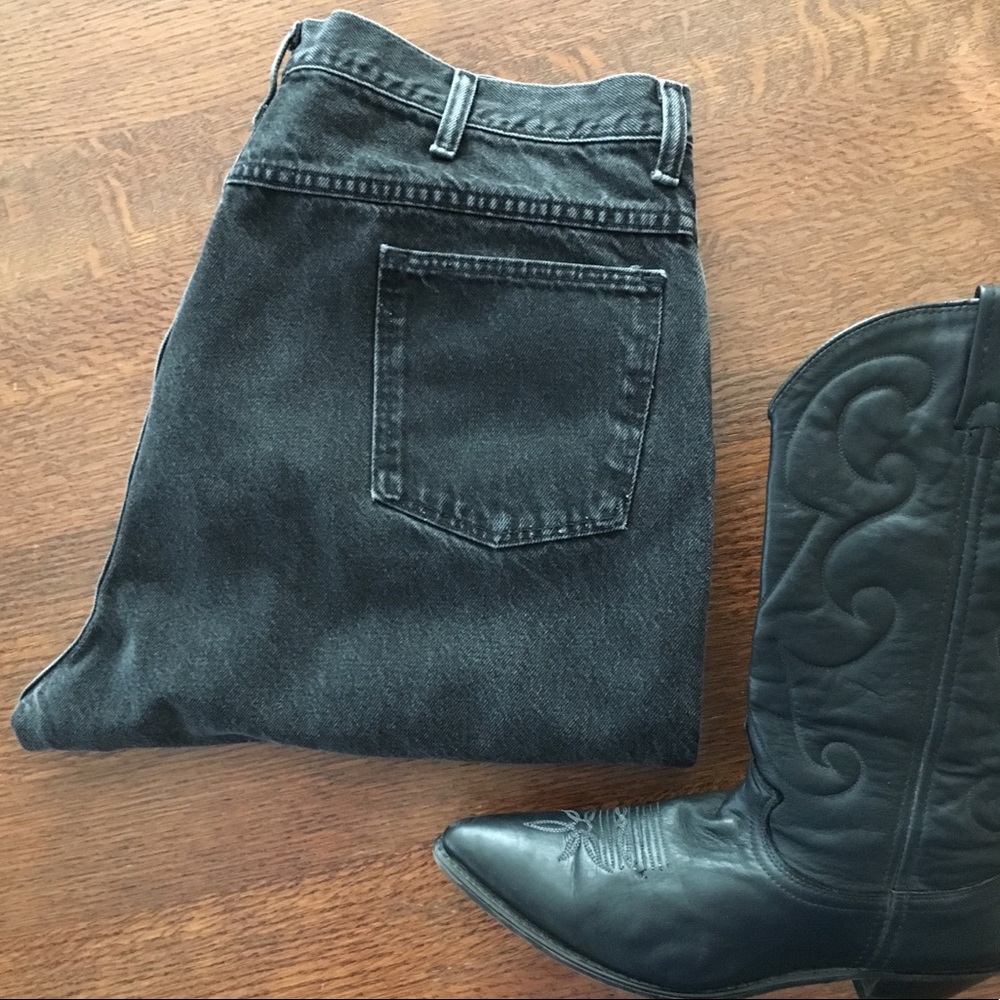 42/30 Black Denim Jeans